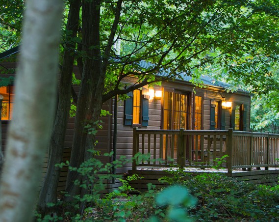 Heerlijk chalet tussen de natuur in de Davy Crocket Ranch vlakbij Eurodisney