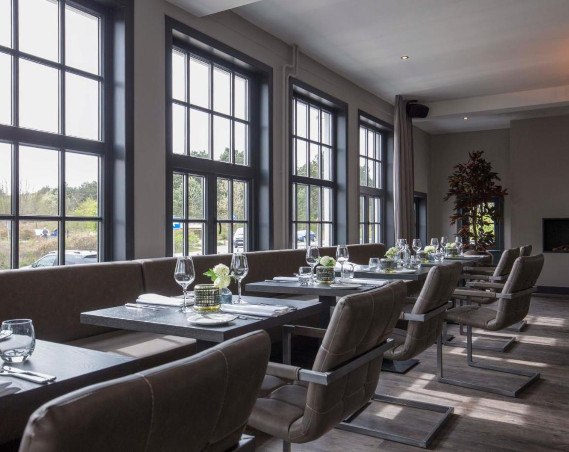 Heerlijk eten in het restaurant van Fletcher Boutique Hotel Duinoord