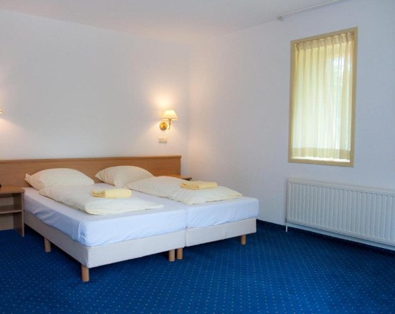 De hotelkamer van Hotel Hardenberg is ideaal voor een overnachting