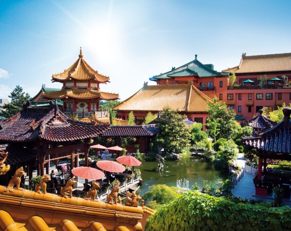 Overnachten bij Phantasialand Hotel Ling Bao is dichtbij het pretpark