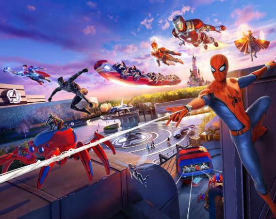 marvel land parijs is het pretpark van avengers superhelden: koop tickets met korting