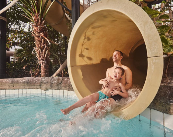 Aqua Mundo de Huttenheugte Subtropisch Zwembad Center Parcs korting